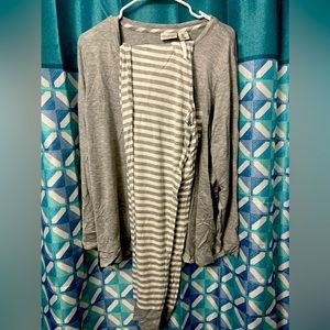 NWOT Max Studio Sleepwear 2pc pajama set size L.